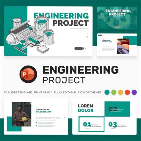 Engineering Project Powerpoint Template – MasterBundles