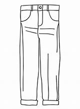 Broek Coloring Kleurplaat Zoeken Dit Activiteiten Patronen Tela  sketch template