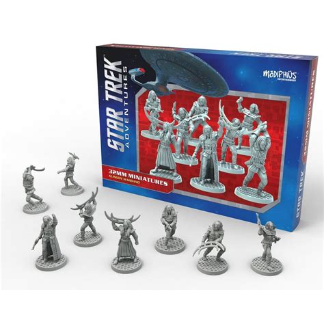 Star Trek Adventures - RPG 32mm Miniatures - Klingon Warband Boxed Set