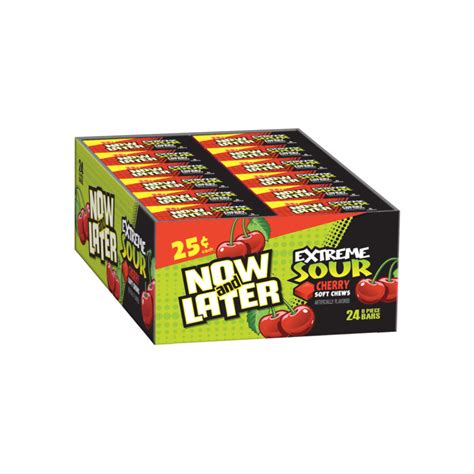 Telman: Now and Later - Extreme Sour Cherry (24/box)