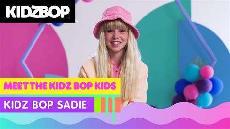 Meet The KIDZ BOP Kids - KIDZ BOP Sadie - YouTube