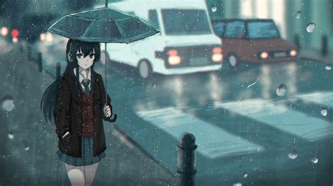 Anime Rain Wallpapers - Top Những Hình Ảnh Đẹp