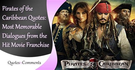 100+ Iconic Pirates of the Caribbean Quotes from the Film Series