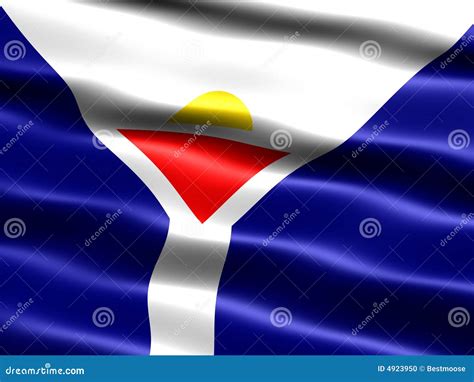 Flag Of Saint Martin Stock Photo - Image: 4923950