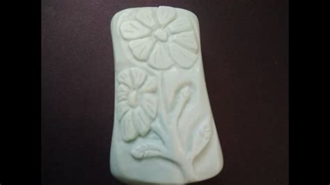 Daisy flower soap carving - YouTube