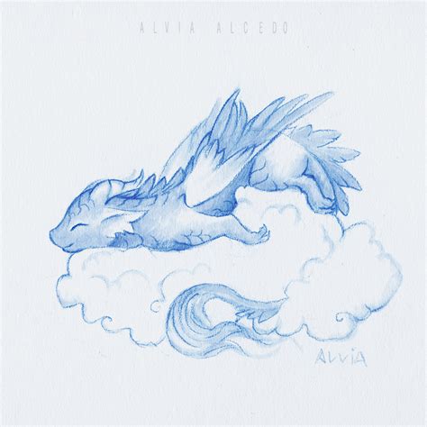 Cloud dragon by AlviaAlcedo on DeviantArt