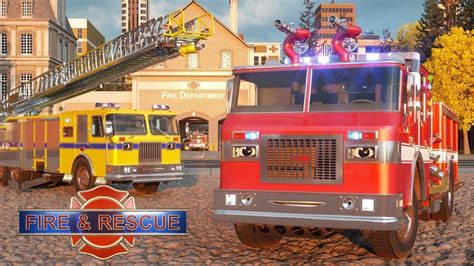 William Watermore the Fire Truck - Real City Heroes (RCH) | Videos For Children - YouTube