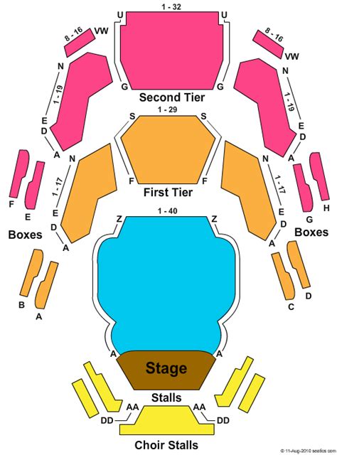 Royal Concert Hall - Nottingham Seating Chart | Royal Concert Hall - Nottingham Event Tickets ...