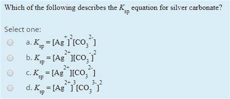 KSP Equation