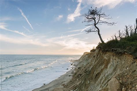 "Block Island Beach" by Stocksy Contributor "Raymond Forbes LLC" - Stocksy