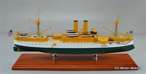 SD Model Makers > Cruiser Models > USS Maine Armored Cruiser Models