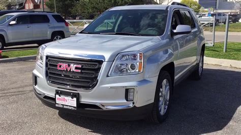 2017 GMC Terrain SLE-2 AWD Quicksilver Metallic Retractable Cargo Cover Oshawa ON Stock #171373 ...