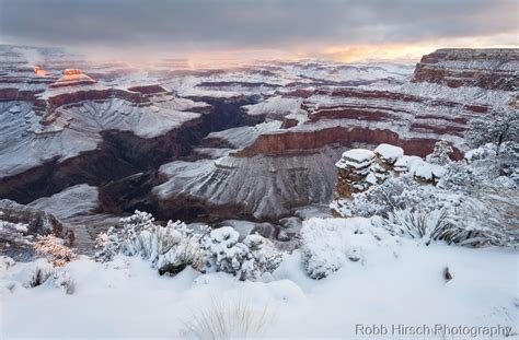 Grand Canyon Winter Sunrise - 32910 — Robb Hirsch Photography