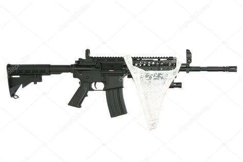 Modified M4 Carbine — Stock Photo © Macsuga #1316383