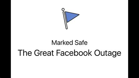 Marked Safe in Great Facebook Outage | Facebook Working Again - YouTube