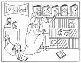 9 Fun Library Coloring Pages For Book Lovers  sketch template