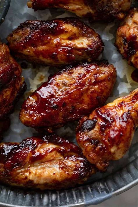 Spicy BBQ Chicken Wings - My Food Story