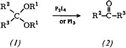 Phosphorus Triiodide and Diphosphorus Tetraiodide, New Reagents for Deprotecting Acetals and ...