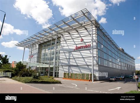 Marriott hotel Heathrow London England Stock Photo - Alamy