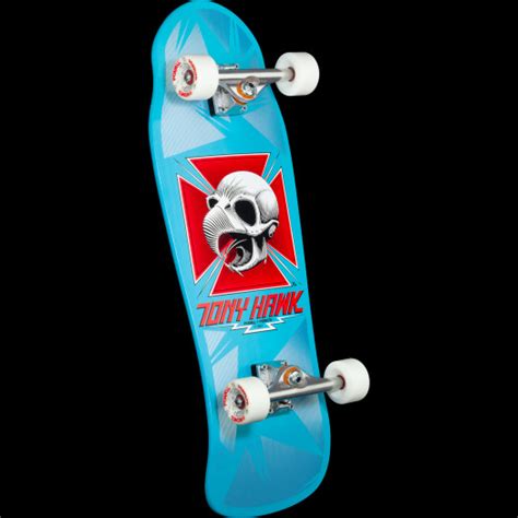 Bones Brigade Tony Hawk Series 9 Skateboard Complete Light Blue- 10 x ...