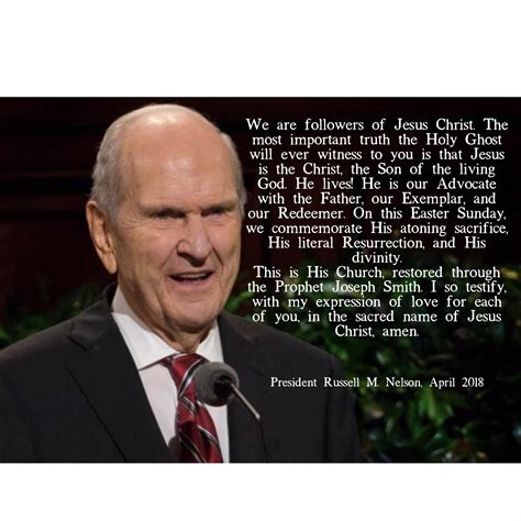 President Nelson Quotes Personal Revelation - Forever Fuckingfat