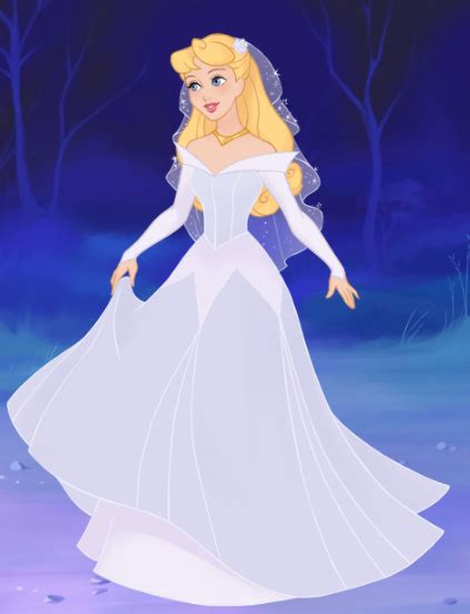 Princess Aurora's Wedding Dress by Glittertiara on DeviantArt