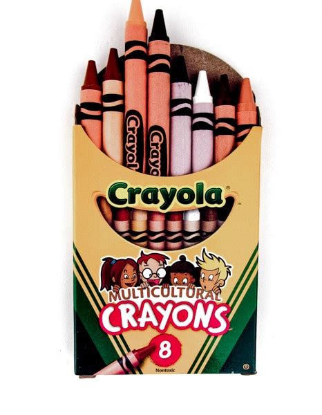 Crayola Multicultural Crayons - J&J Crafts