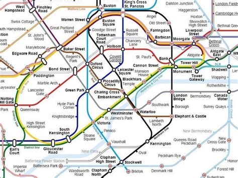 Battersea Power Station Tube Map