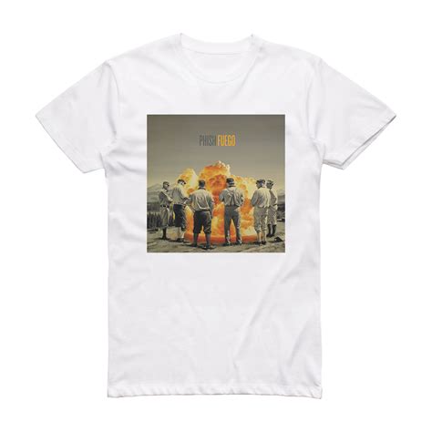 Phish Fuego Album Cover T-Shirt White – ALBUM COVER T-SHIRTS