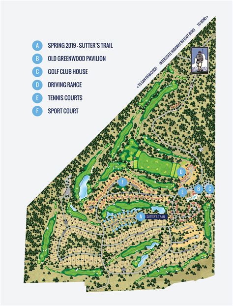 Old Greenwood Community Map - Signature Home Collection at Old Greenwood