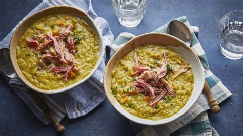 Slow cooker pea and ham soup recipe - BBC Food