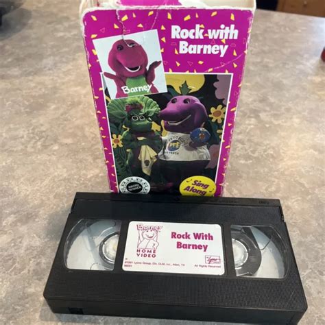 Barney Friends Rock With Barney Vhs Video Tape Sing Along Vtg | The Best Porn Website