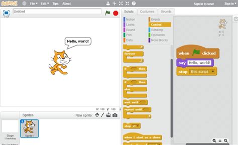 Scratch Visual Programming Language for Children