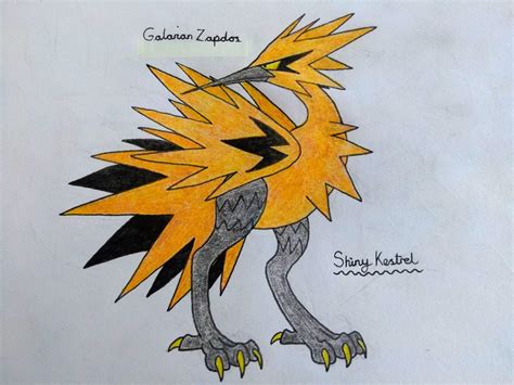 Galarian Zapdos | Pokémon Amino