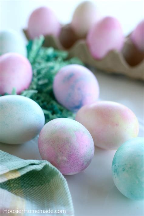 Shaving Cream Easter Eggs - Hoosier Homemade