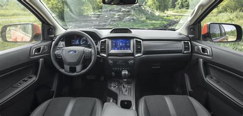 2021-ford-ranger-tremor-interior-dash - The Fast Lane Truck