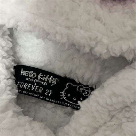 Forever 21 X Hello Kitty Sherpa Hoodie Super cute... - Depop