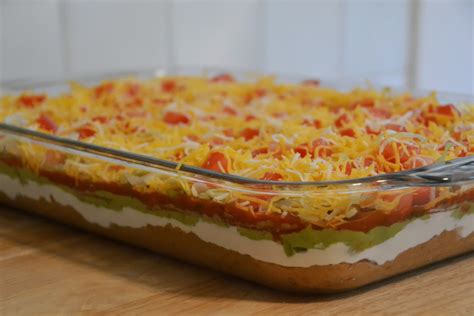 Mexican 5-Layer Dip Recipe — Dishmaps