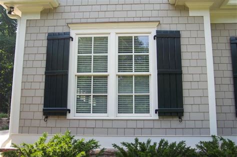 Exterior shutters add value and increase the appeal of your house ...