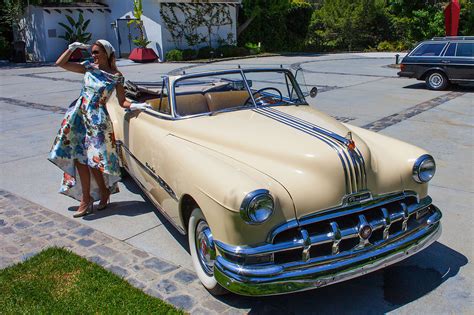 All American Classic Cars: 1950 Pontiac Chieftain DeLuxe 2-Door Convertible Coupe