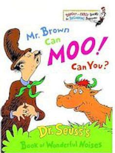 Free Printable Pack For Mr. Brown Can Moo! Can You | Fun activities