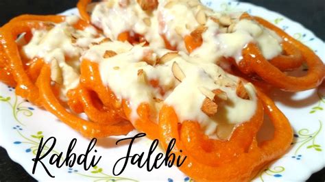 Rabdi Jalebi instant recipe | kurkuri jalebi with chilled rabdi - YouTube