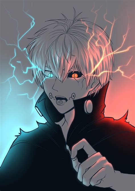 Inumaki (Jujutsu Kaisen) + Kaneki (Tokyo Ghoul) my two favorites 😍 : r/AnimeART