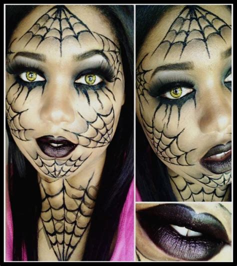 20+ Amazing Look Spider Halloween Makeup Ideas