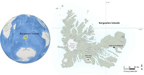 Where are the Kerguelen Islands?