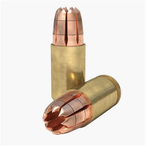 Radically Invasive Projectile (RIP) 9mm Ammunition 3D Model $19 - .max ...