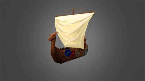 Viking Ship - 3D model by Wildeney (@xpecter) [e21a83f] - Sketchfab