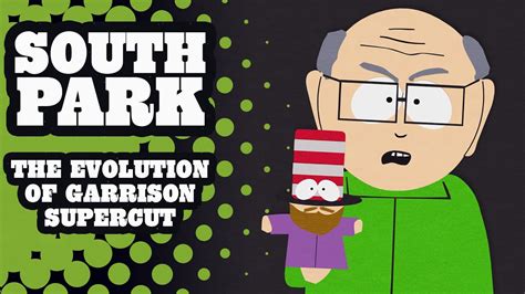 The Evolution of Garrison - SOUTH PARK | Bonaport