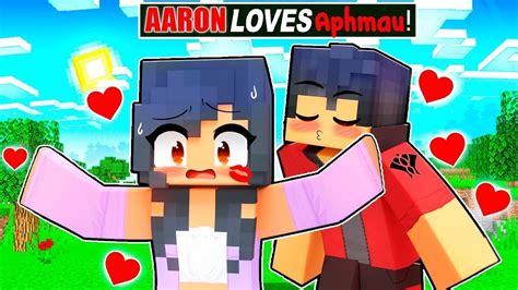 AARON LOVES APHMAU in Minecraft! - YouTube