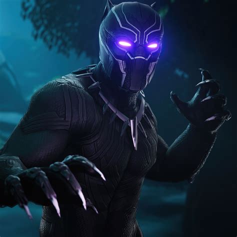 Black Panther Wallpaper 4K, Skin, Fortnite, Dark, 2020 Games